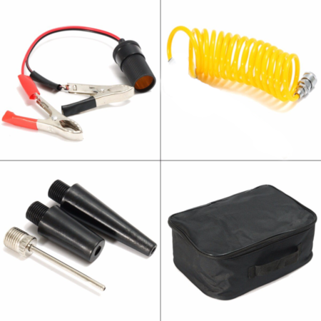 Dual Cylinder Air Compressor Tire Inflator 12V 150PSI