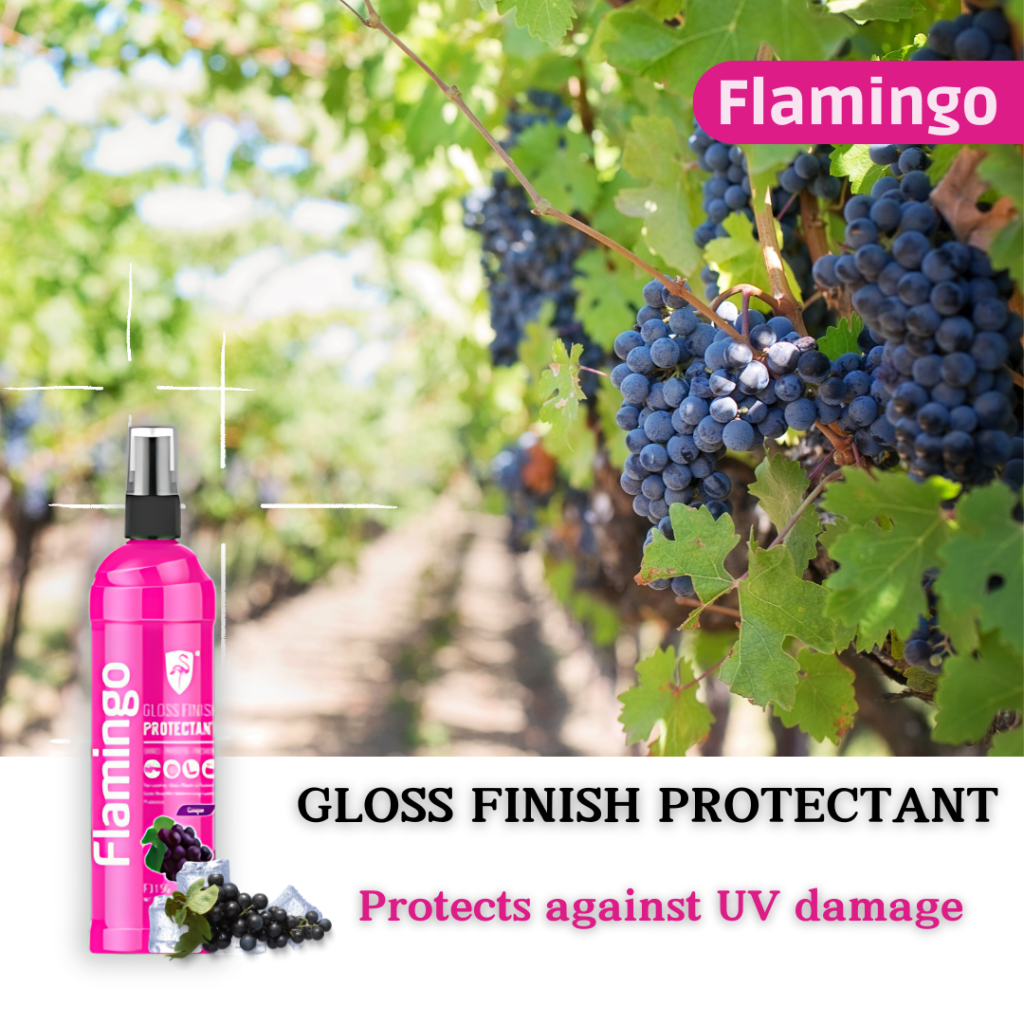 Flamingo Gloss Finish Protectant 315ml – UV Protection Spray