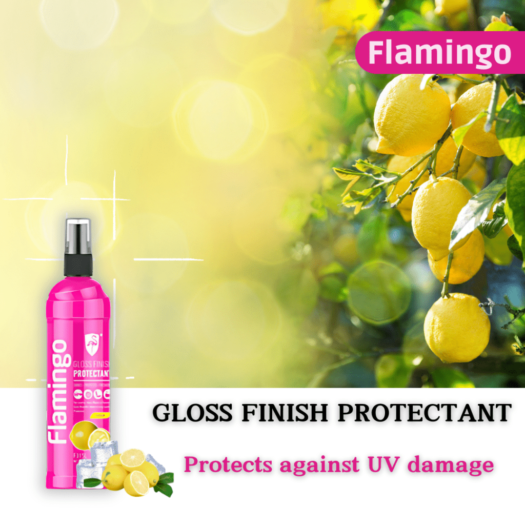 Flamingo Gloss Finish Protectant 315ml – UV Protection Spray