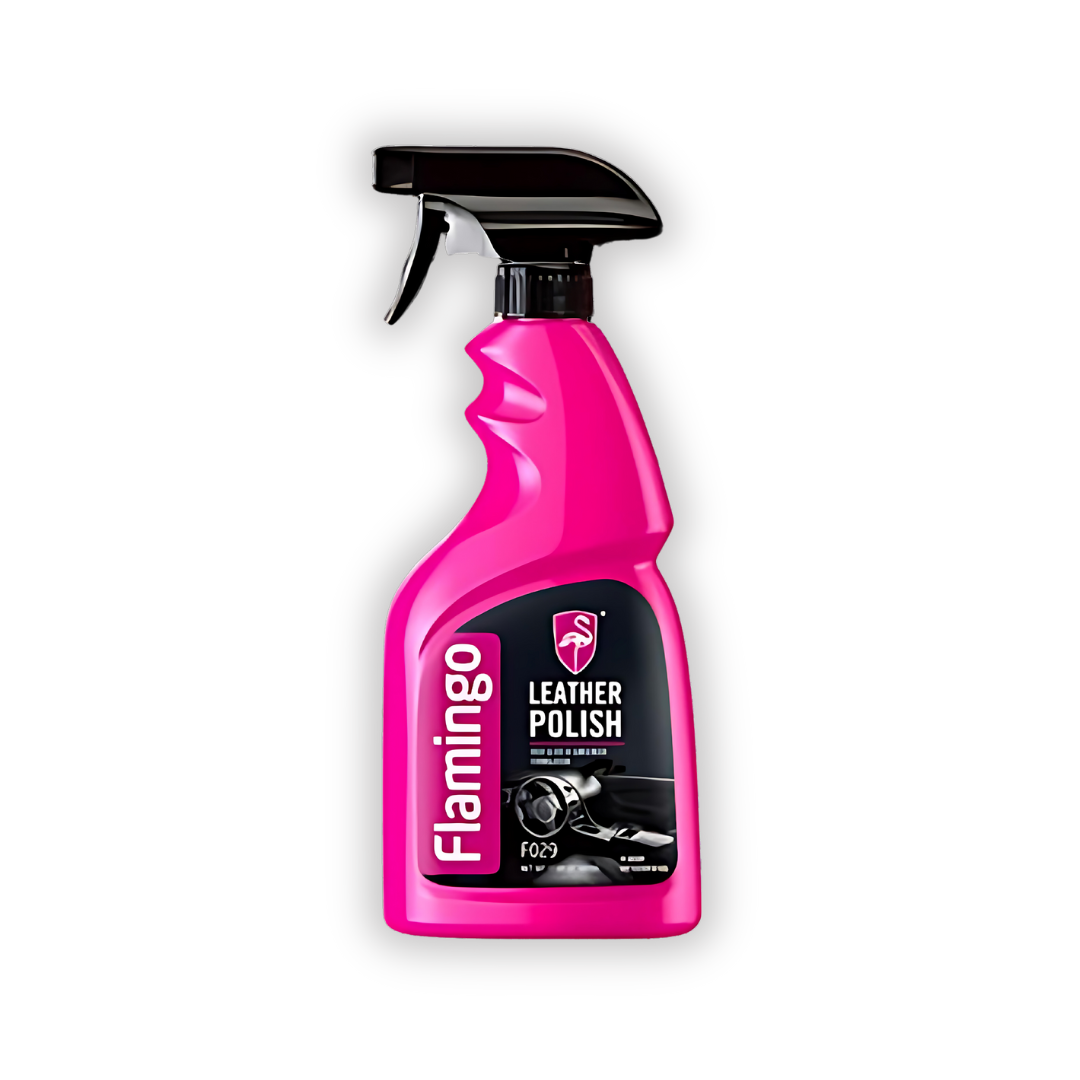 Flamingo Leather Polish Spray 500ml – Specially Formulated Clean Surface