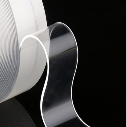 Nano Carbon Fiber Car Protection Tape – 5cm Wide (Black / Transparent)