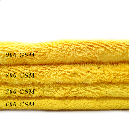 Super Absorbent Double-Sided Microfiber Car Cleaning Cloth 40x45cm