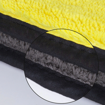 Super Absorbent Double-Sided Microfiber Car Cleaning Cloth 40x45cm