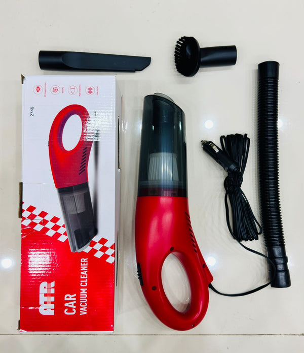 ATR Car Vacuum Cleaner 12V with 3 Attachments